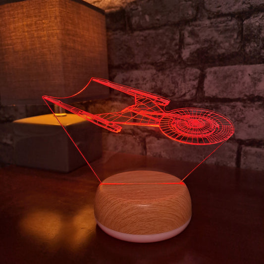 Star Trek Discovery LED Lamp Night Light Night Light Stock Car & Banger Toy Tracks