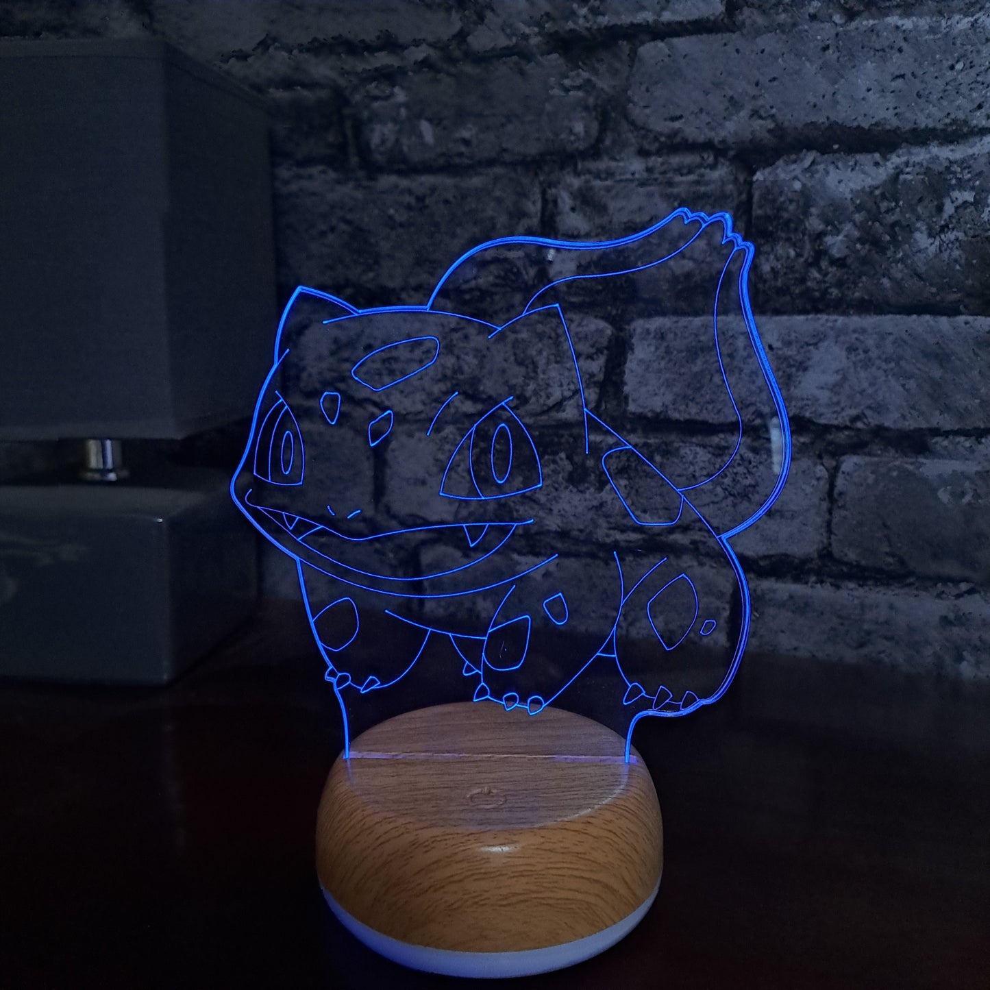 Bulbasaur LED Lamp Night Light Night Light Stock Car & Banger Toy Tracks