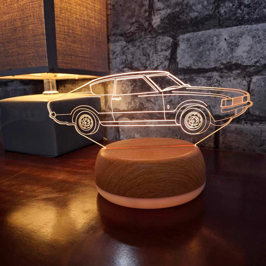 1975 Granada Coupe LED Lamp Night Light - Stock Car & Banger Toy Tracks - Night Light