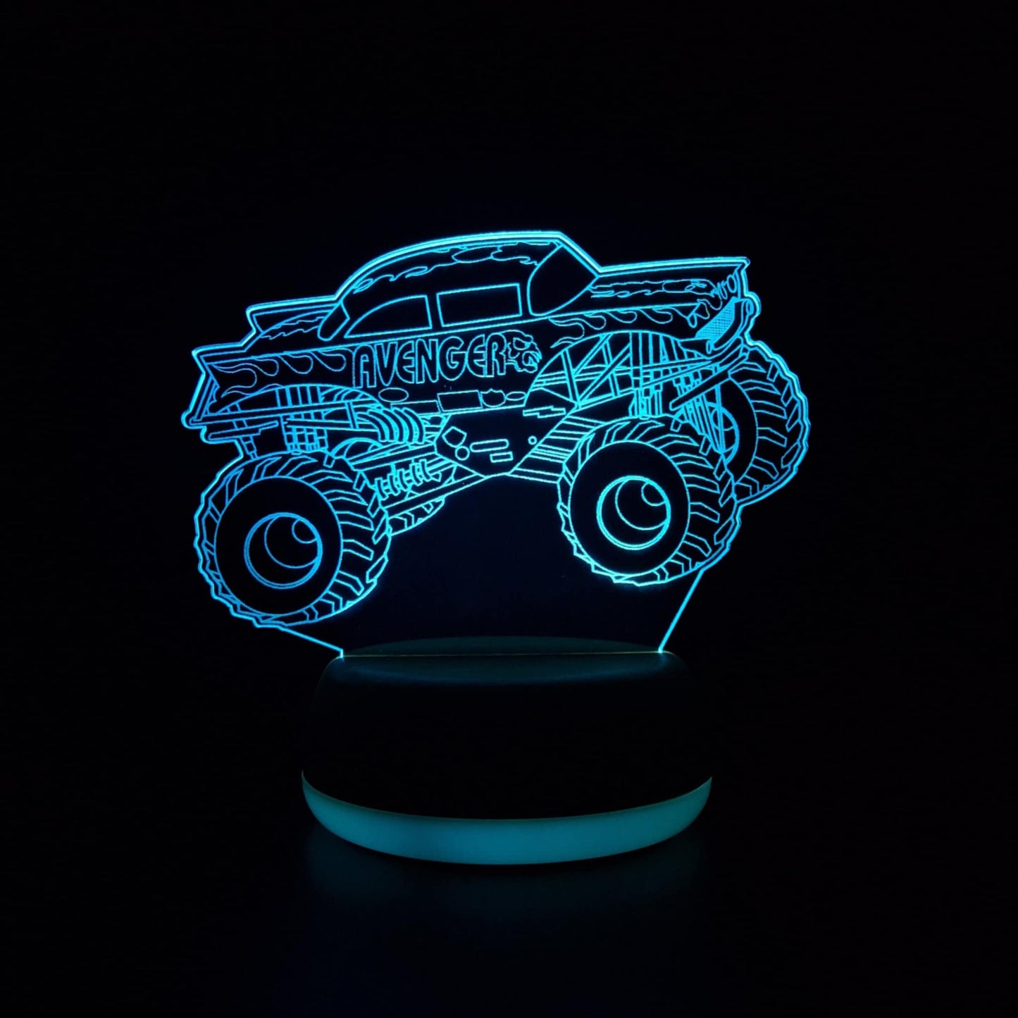 Avenger Monster Truck LED Lamp Night Light