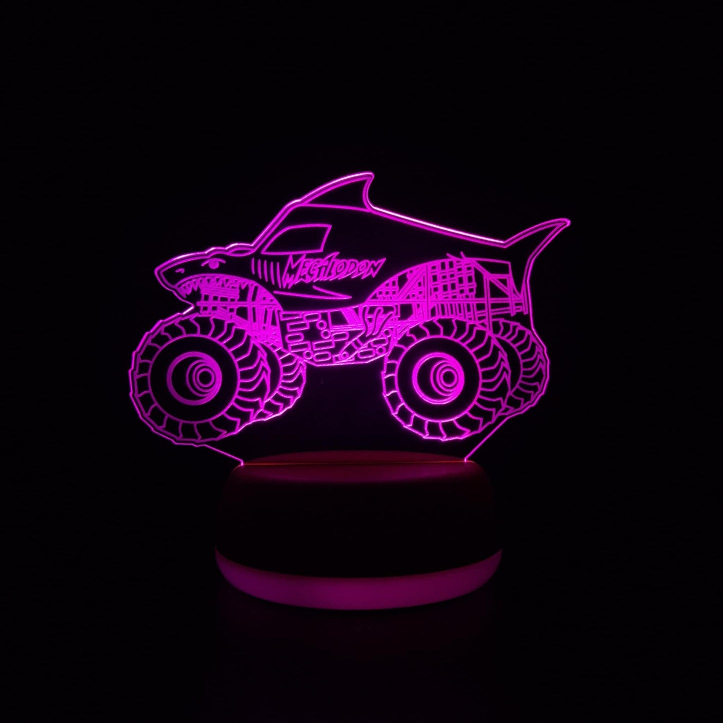 Megalodon Monster Truck LED Lamp Night Light