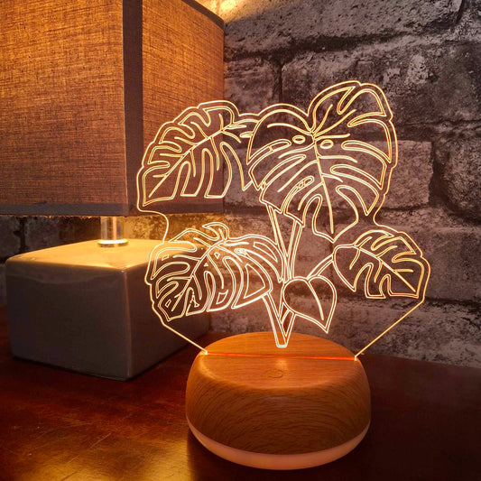 Monstera LED Lamp Night Light Night Light Stock Car & Banger Toy Tracks