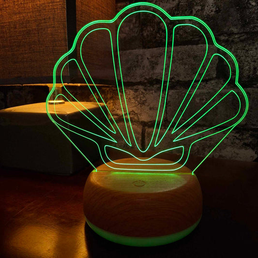 Shell LED Lamp Night Light Night Light Stock Car & Banger Toy Tracks