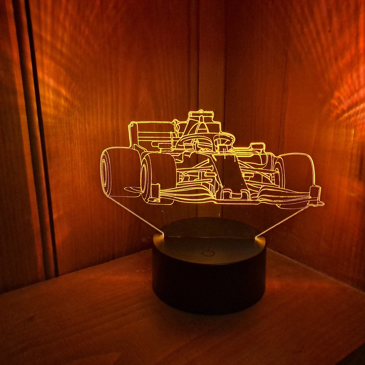 Formula 1 LED Lamp Night Light Night Light Stock Car & Banger Toy Tracks