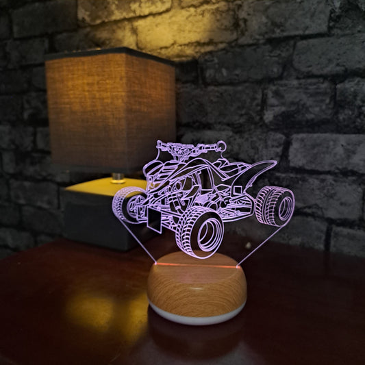 Quad Bike LED Lamp Night Light Night Light Stock Car & Banger Toy Tracks