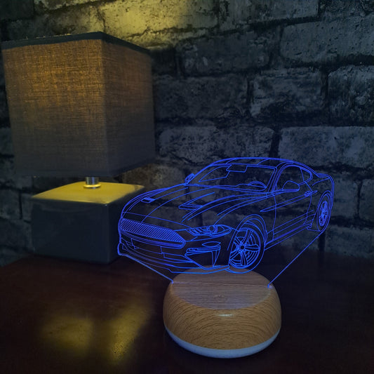 Bullitt Car LED Lamp Night Light Night Light Stock Car & Banger Toy Tracks