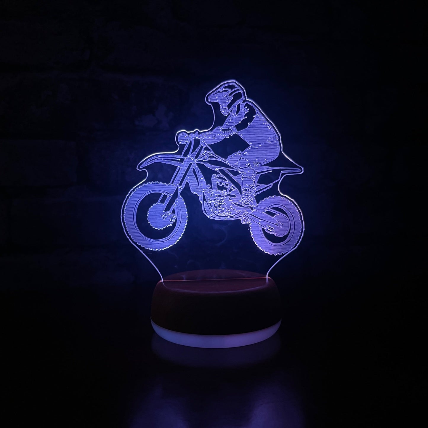 Motocross Bike LED Lamp Night Light