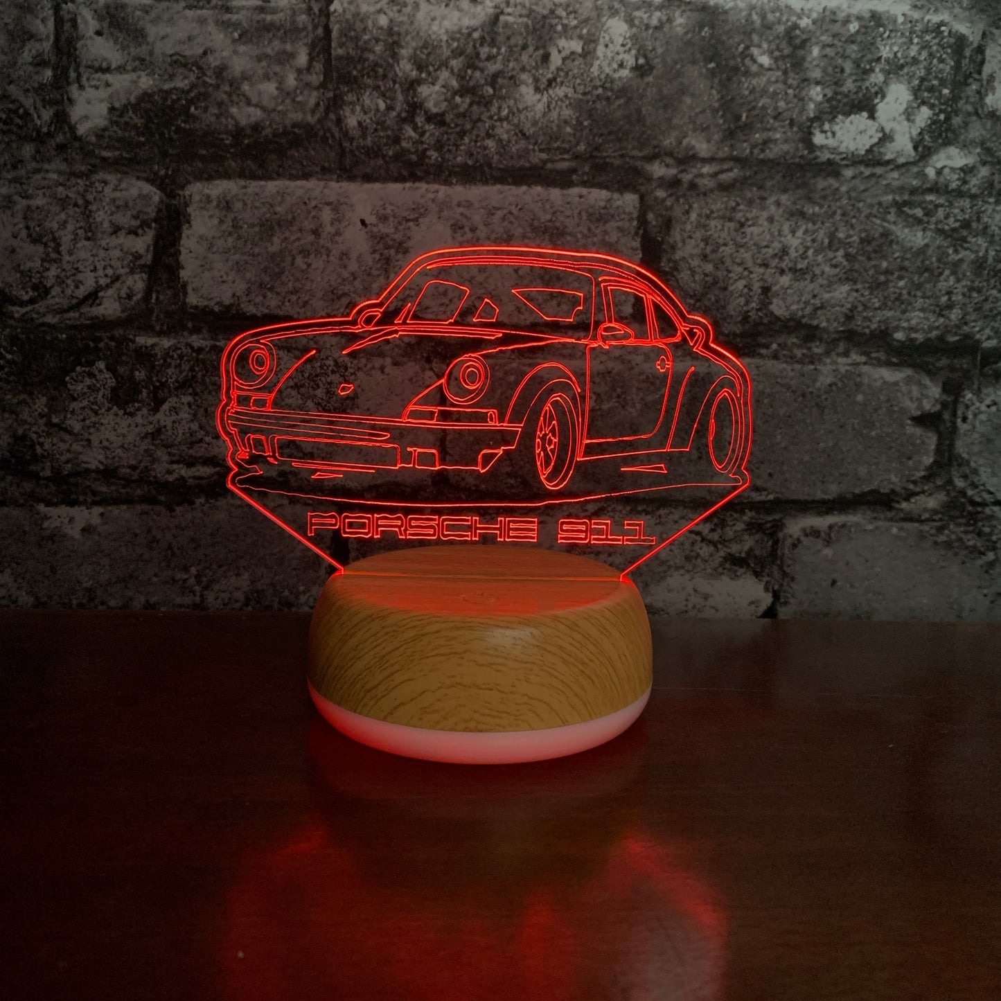 Porsche 911 LED Lamp Night LightÂ  Night Light Stock Car & Banger Toy Tracks