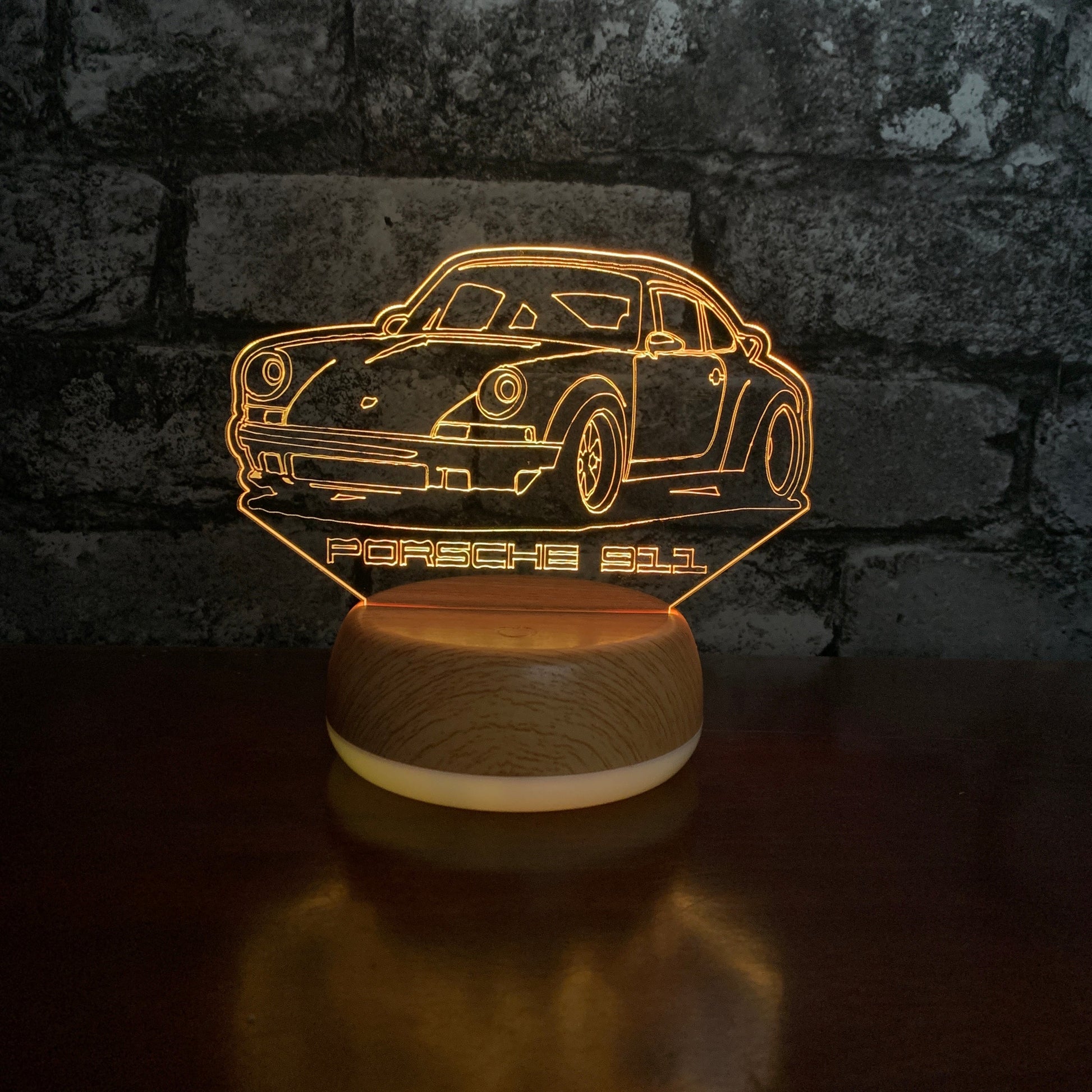 Porsche 911 LED Lamp Night LightÂ  Night Light Stock Car & Banger Toy Tracks