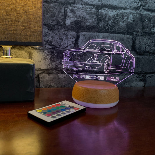 Porsche 911 LED Lamp Night LightÂ  Night Light Stock Car & Banger Toy Tracks