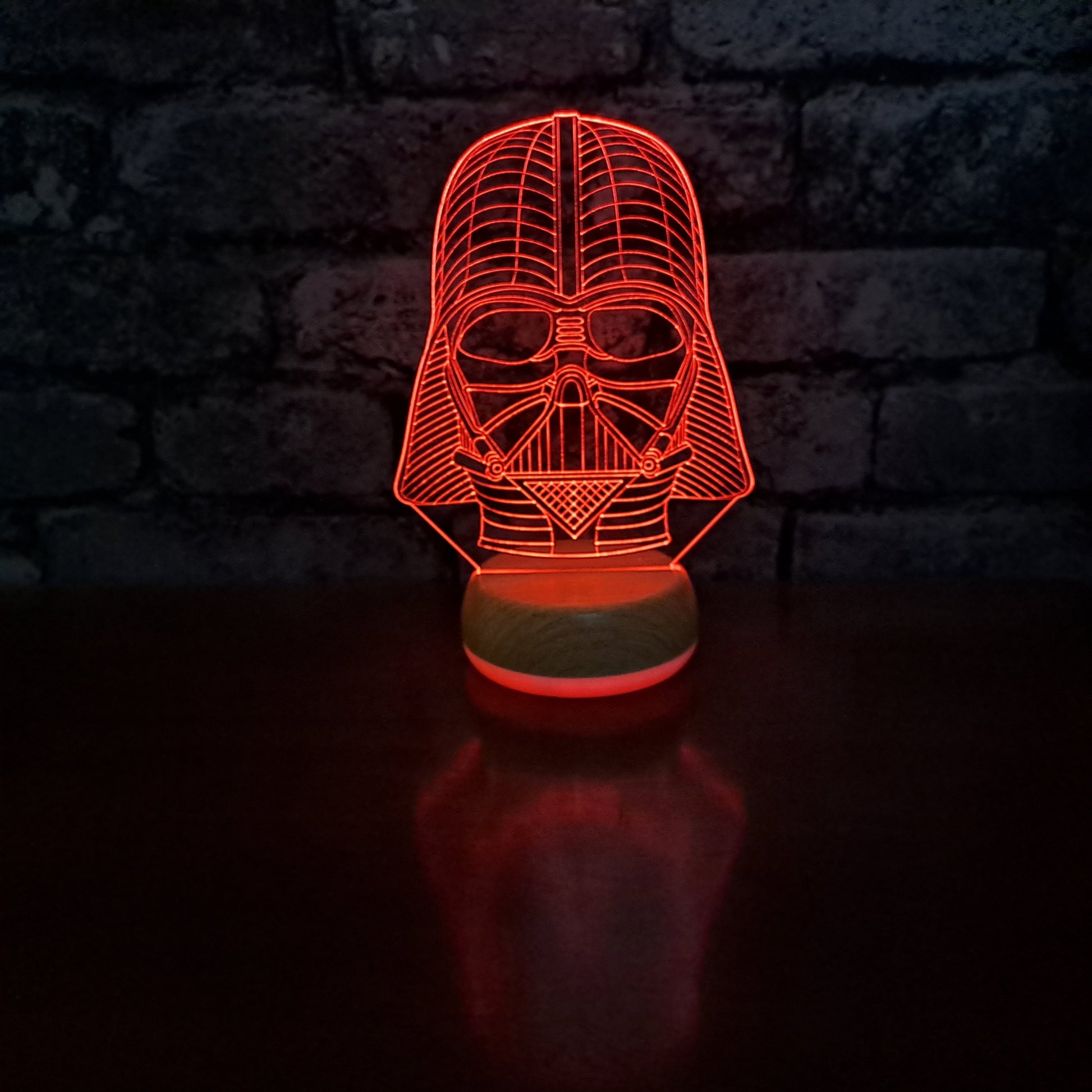 Darth Vader LED Lamp Night LightÂ  Night Light Stock Car & Banger Toy Tracks