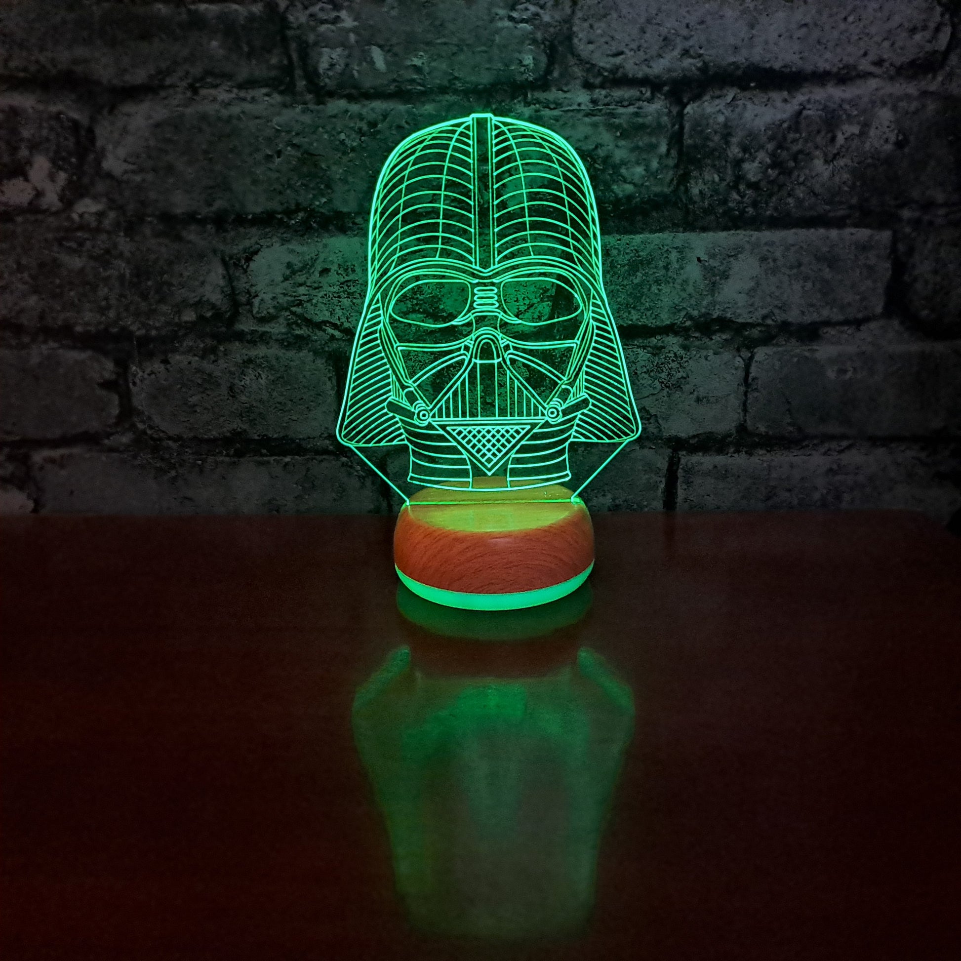 Darth Vader LED Lamp Night LightÂ  Night Light Stock Car & Banger Toy Tracks