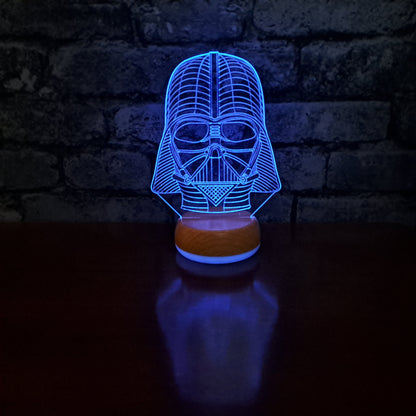 Darth Vader LED Lamp Night LightÂ  Night Light Stock Car & Banger Toy Tracks