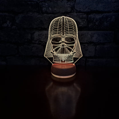 Darth Vader LED Lamp Night LightÂ  Night Light Stock Car & Banger Toy Tracks