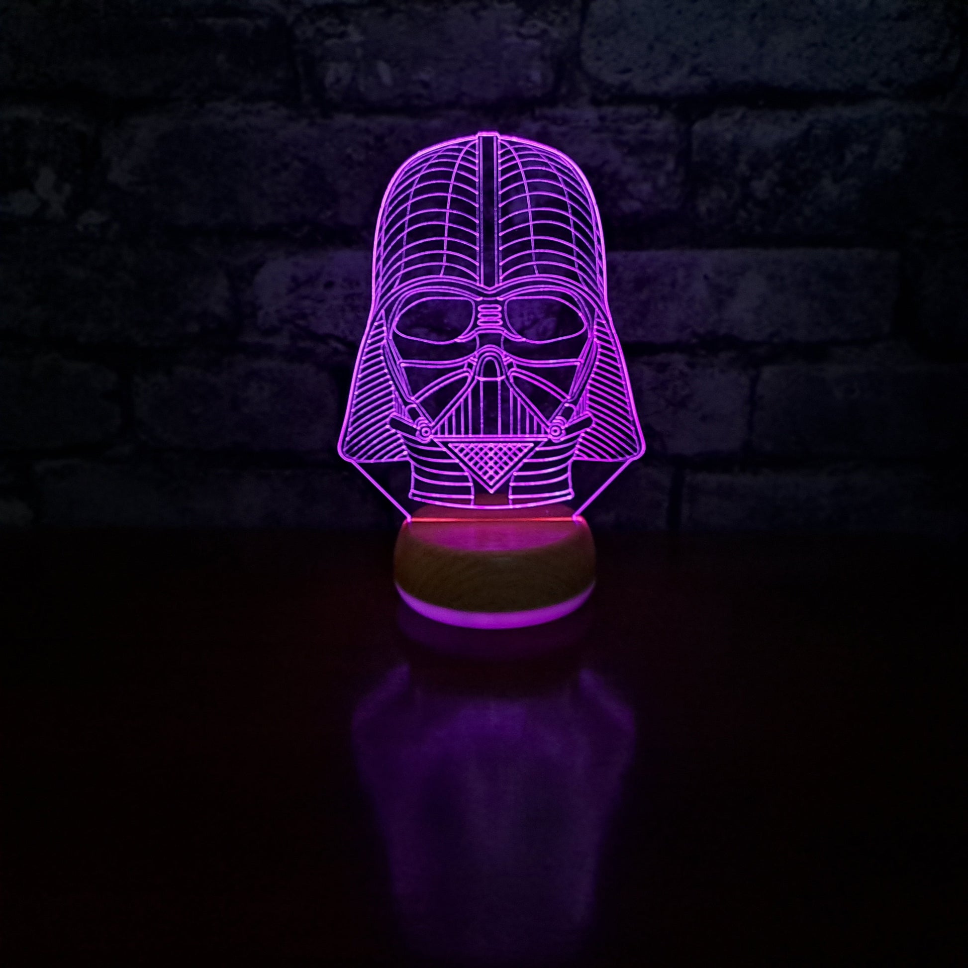 Darth Vader LED Lamp Night LightÂ  Night Light Stock Car & Banger Toy Tracks