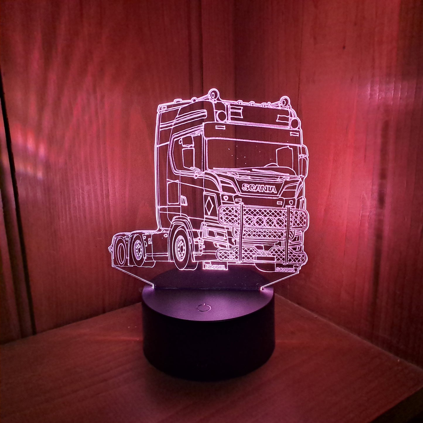 Scania Lorry LED Lamp Night Light