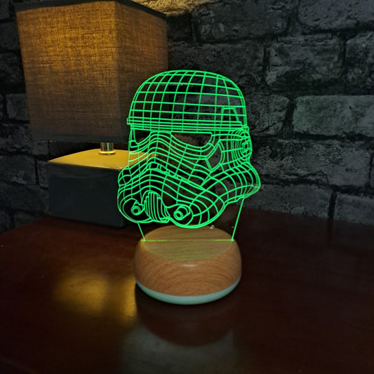 Storm Trooper LED Lamp Night LightÂ  Night Light Stock Car & Banger Toy Tracks