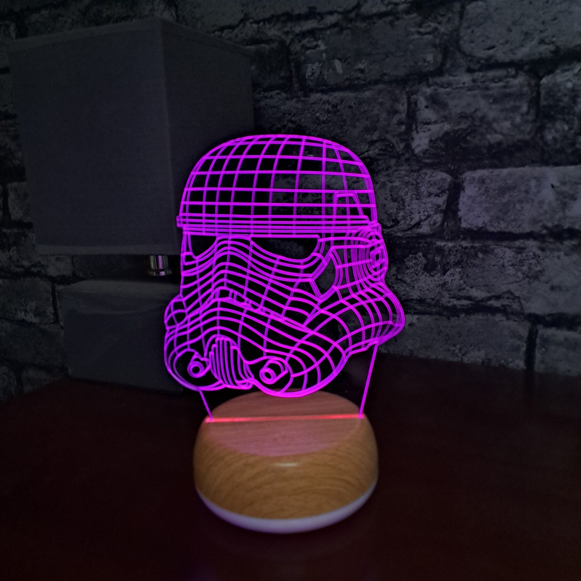 Storm Trooper LED Lamp Night LightÂ  Night Light Stock Car & Banger Toy Tracks