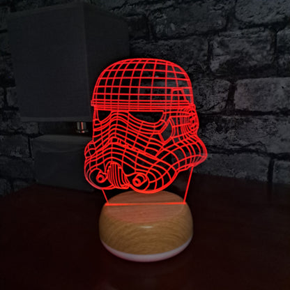 Storm Trooper LED Lamp Night LightÂ  Night Light Stock Car & Banger Toy Tracks