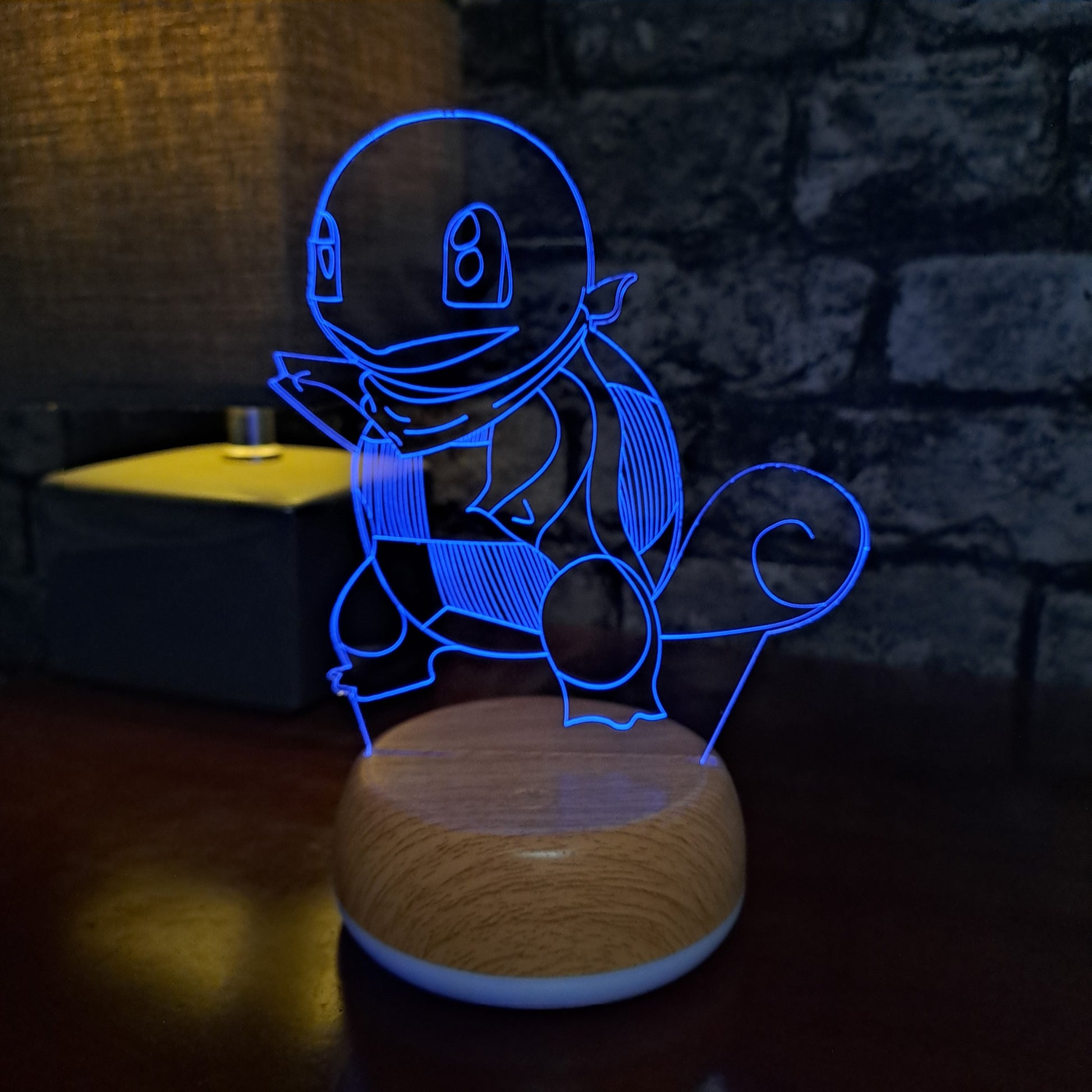 Squirtle LED Lamp Night LightÂ  Night Light Stock Car & Banger Toy Tracks