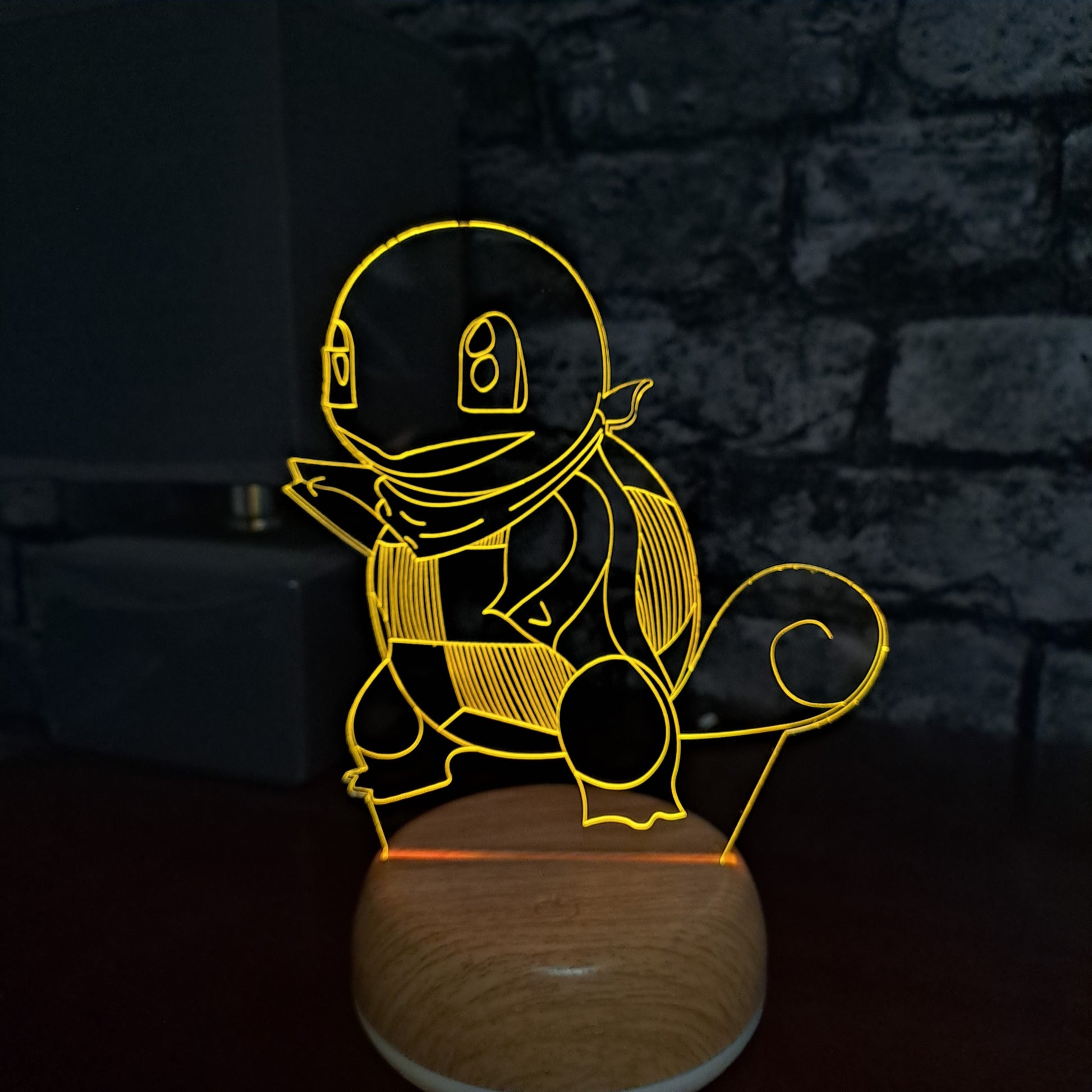 Squirtle LED Lamp Night LightÂ  Night Light Stock Car & Banger Toy Tracks