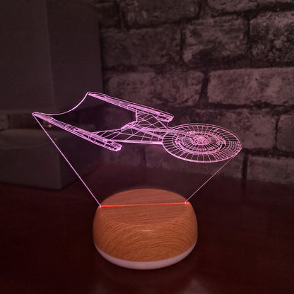 Star Trek Discovery LED Lamp Night LightÂ  Night Light Stock Car & Banger Toy Tracks