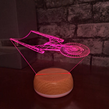 Star Trek Discovery LED Lamp Night LightÂ  Night Light Stock Car & Banger Toy Tracks