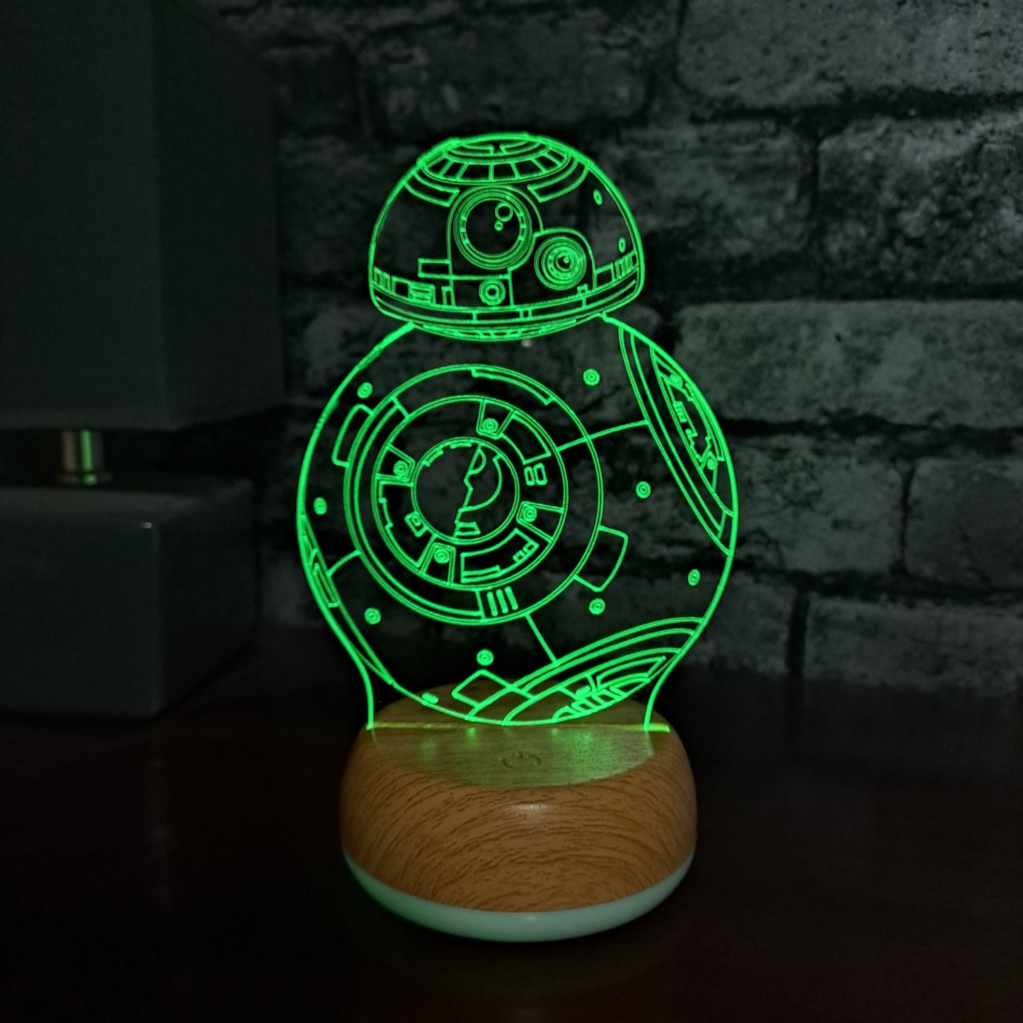 BB8 Droid LED Lamp Night LightÂ  Night Light Stock Car & Banger Toy Tracks