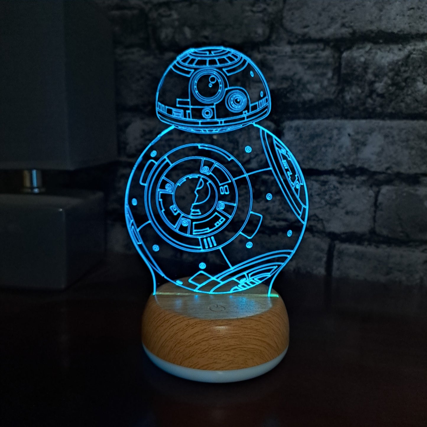 BB8 Droid LED Lamp Night LightÂ  Night Light Stock Car & Banger Toy Tracks