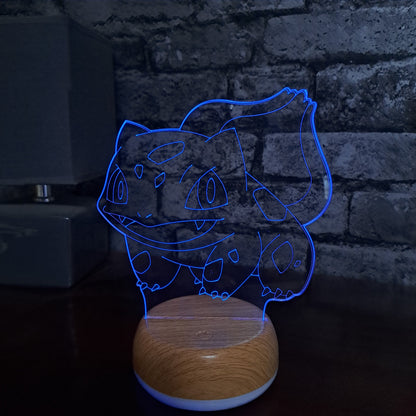 Bulbasaur LED Lamp Night LightÂ  Night Light Stock Car & Banger Toy Tracks
