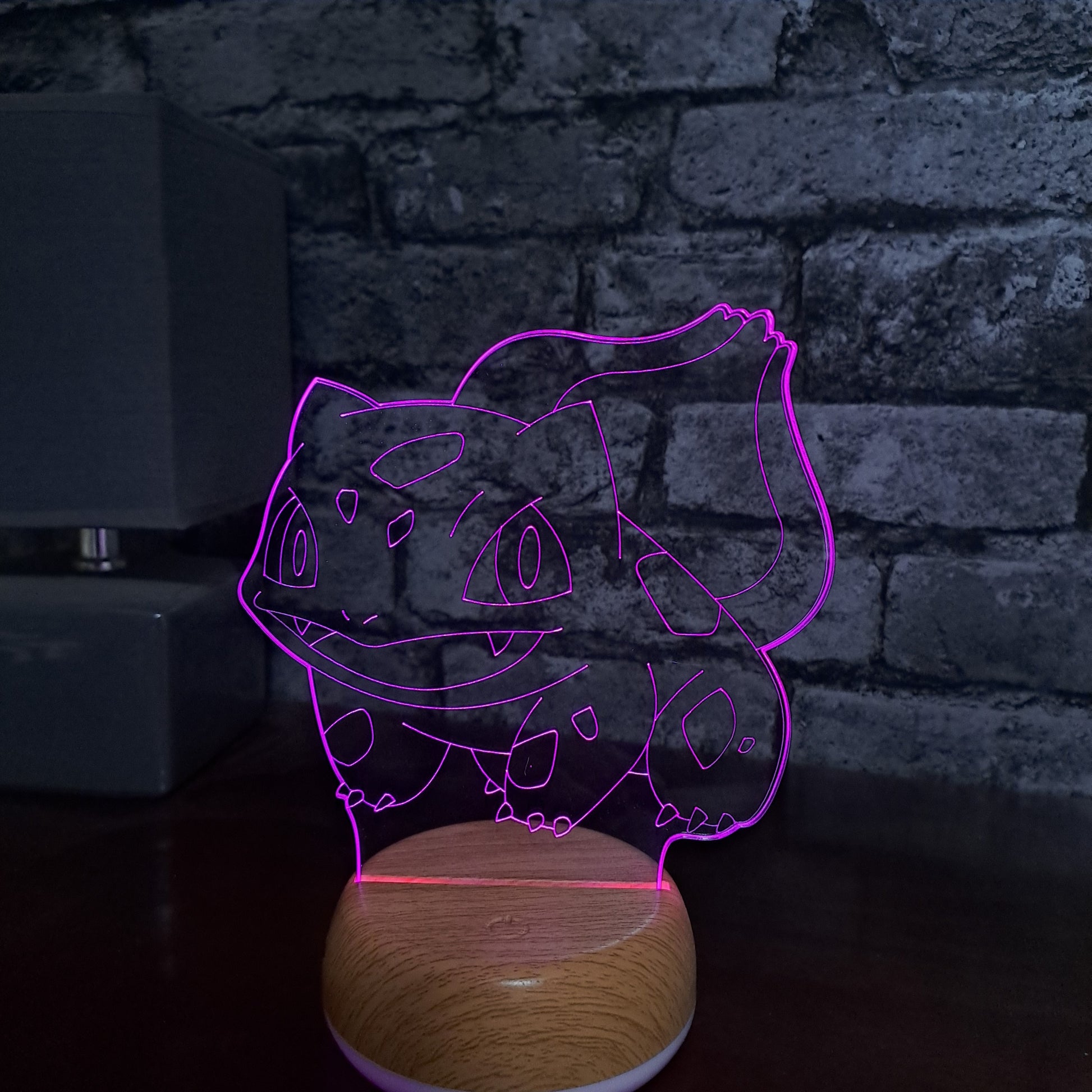 Bulbasaur LED Lamp Night LightÂ  Night Light Stock Car & Banger Toy Tracks