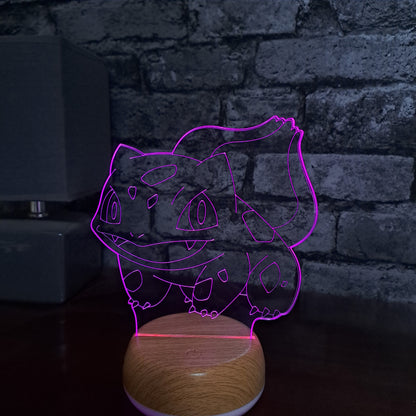 Bulbasaur LED Lamp Night LightÂ  Night Light Stock Car & Banger Toy Tracks