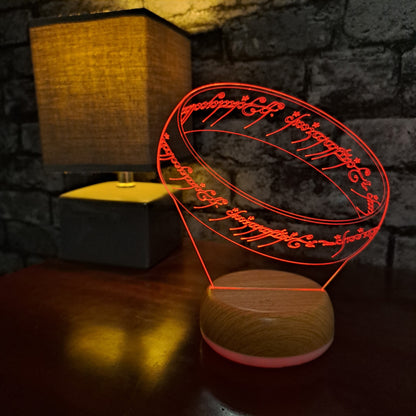 Lord of the Rings The One Ring LED Lamp Night LightÂ  Night Light Stock Car & Banger Toy Tracks