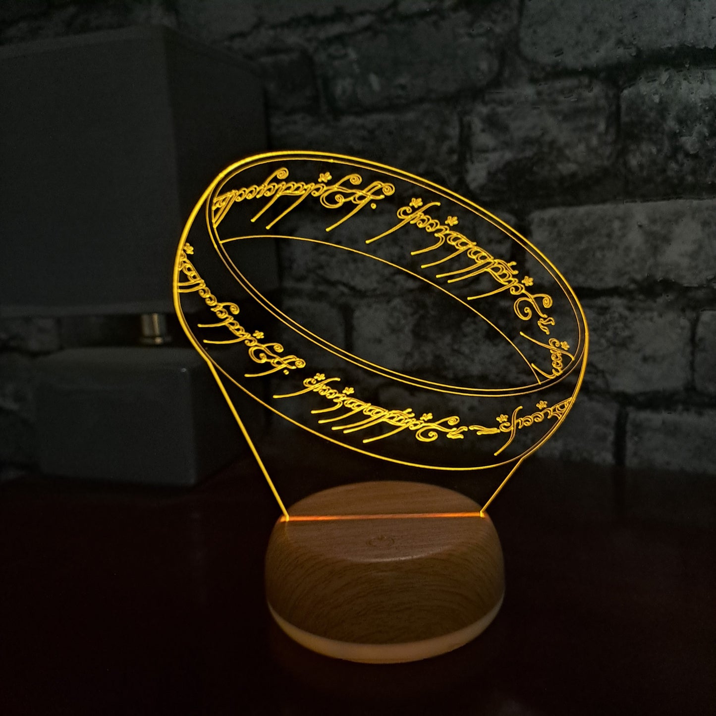 Lord of the Rings The One Ring LED Lamp Night LightÂ  Night Light Stock Car & Banger Toy Tracks