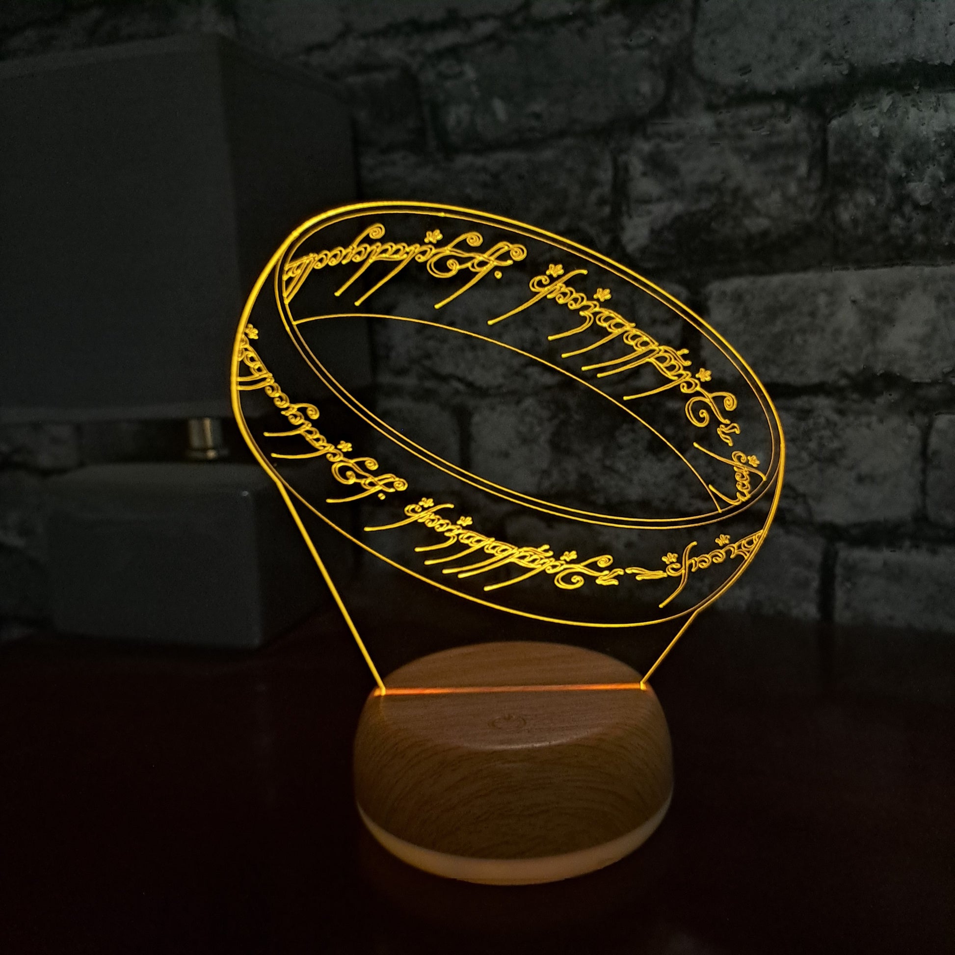 Lord of the Rings The One Ring LED Lamp Night LightÂ  Night Light Stock Car & Banger Toy Tracks