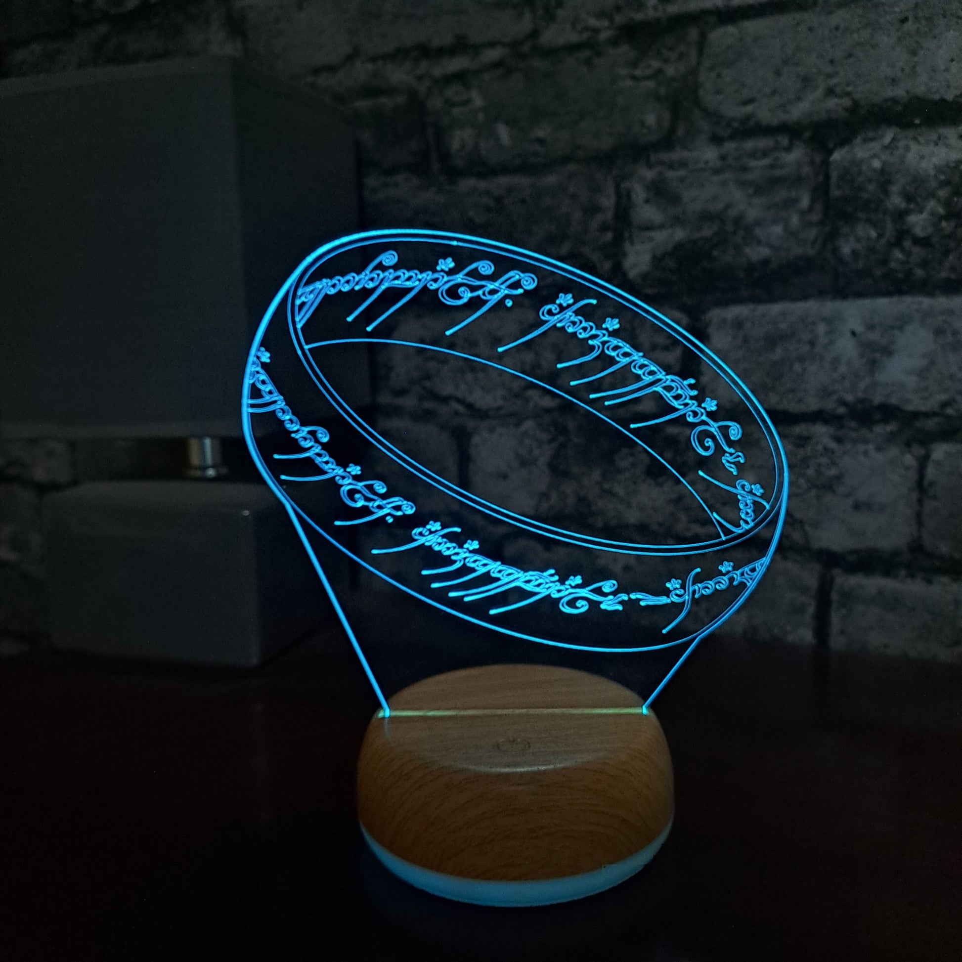 Lord of the Rings The One Ring LED Lamp Night LightÂ  Night Light Stock Car & Banger Toy Tracks