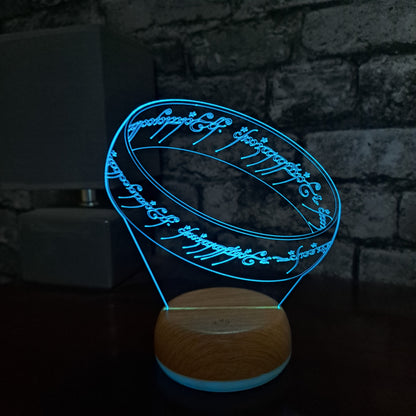 Lord of the Rings The One Ring LED Lamp Night LightÂ  Night Light Stock Car & Banger Toy Tracks