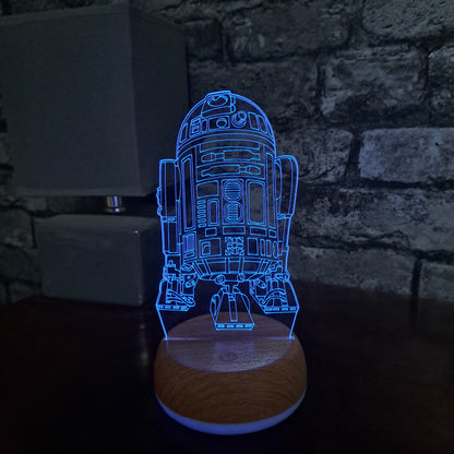 R2D2 Droid LED Lamp Night LightÂ  Night Light Stock Car & Banger Toy Tracks