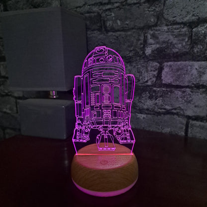 R2D2 Droid LED Lamp Night LightÂ  Night Light Stock Car & Banger Toy Tracks
