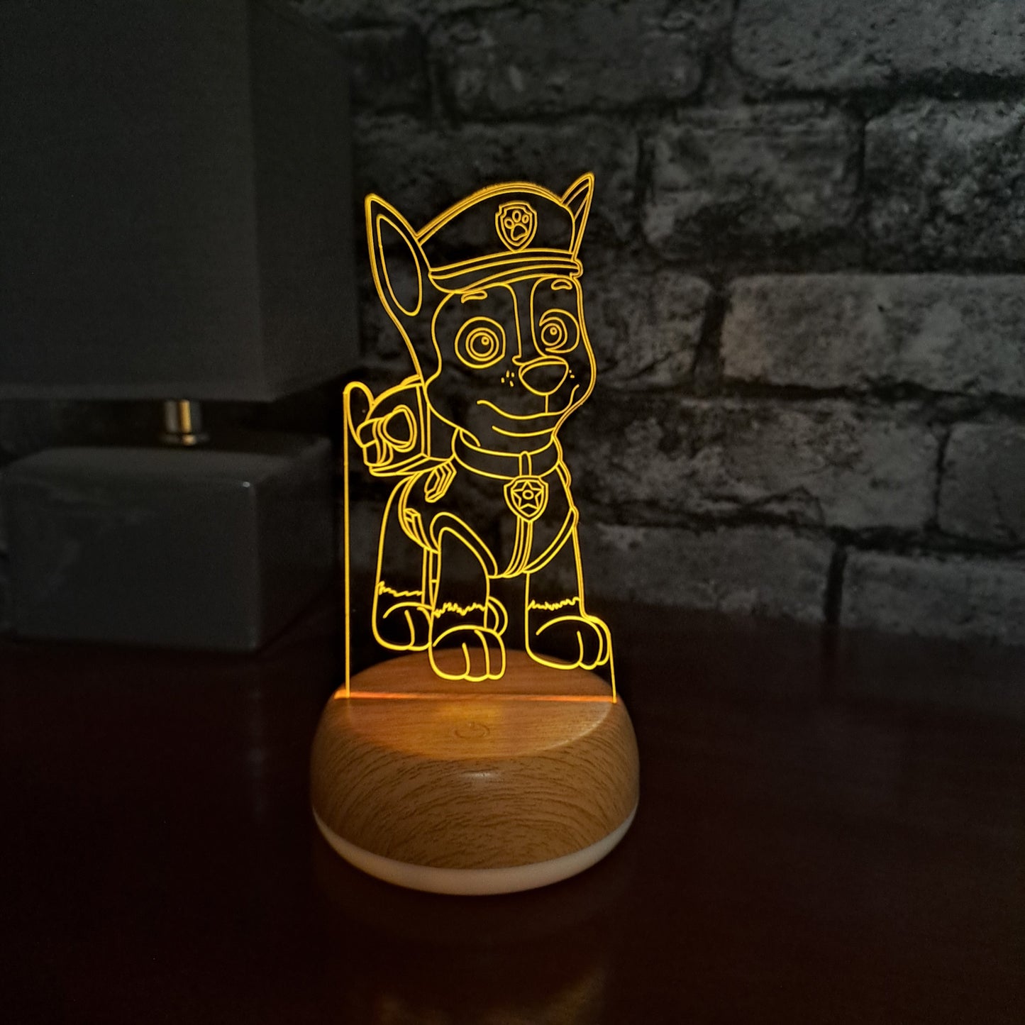 Chase Paw Patrol LED Lamp Night LightÂ  Night Light Stock Car & Banger Toy Tracks