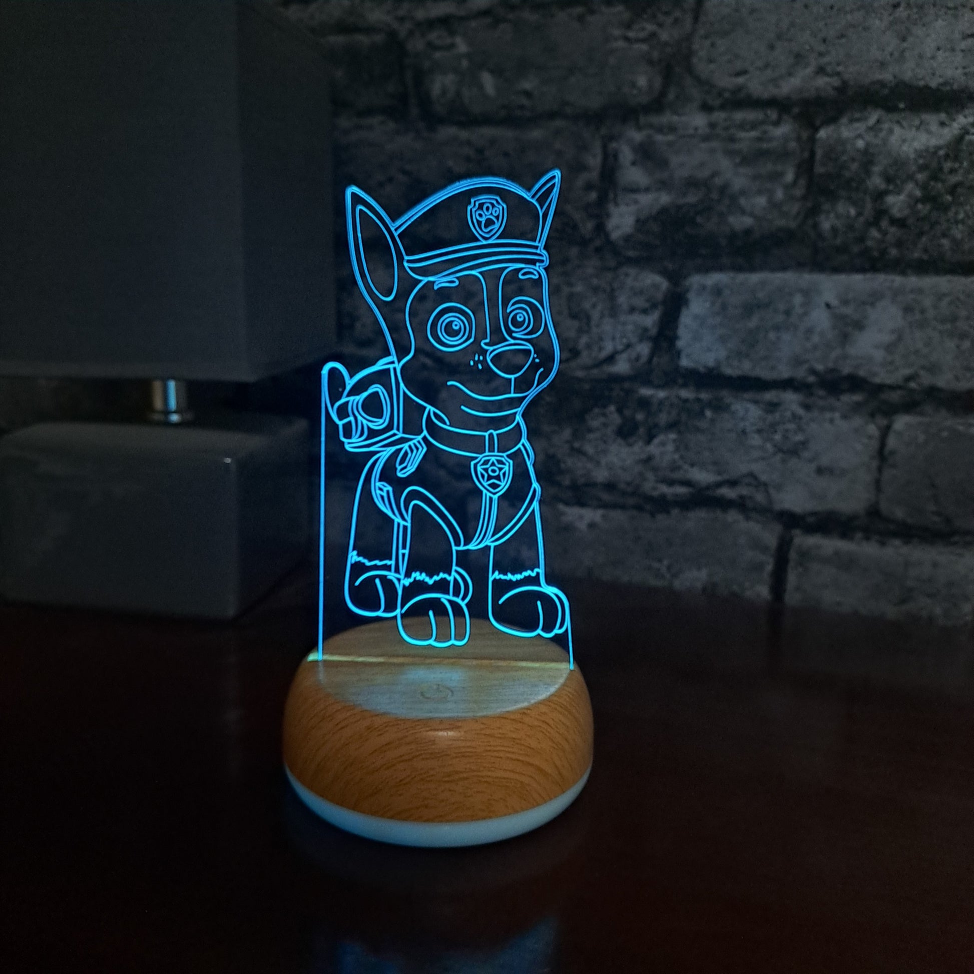 Chase Paw Patrol LED Lamp Night LightÂ  Night Light Stock Car & Banger Toy Tracks