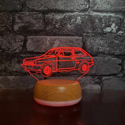 Fiesta MK1 LED Lamp Night LightÂ  Night Light Stock Car & Banger Toy Tracks