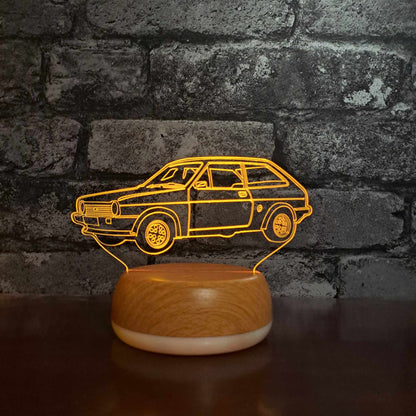 Fiesta MK1 LED Lamp Night LightÂ  Night Light Stock Car & Banger Toy Tracks