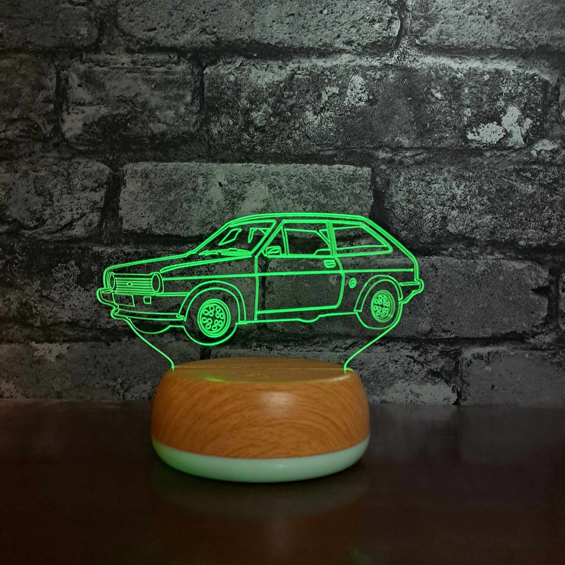 Fiesta MK1 LED Lamp Night LightÂ  Night Light Stock Car & Banger Toy Tracks