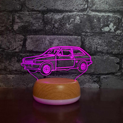 Fiesta MK1 LED Lamp Night LightÂ  Night Light Stock Car & Banger Toy Tracks