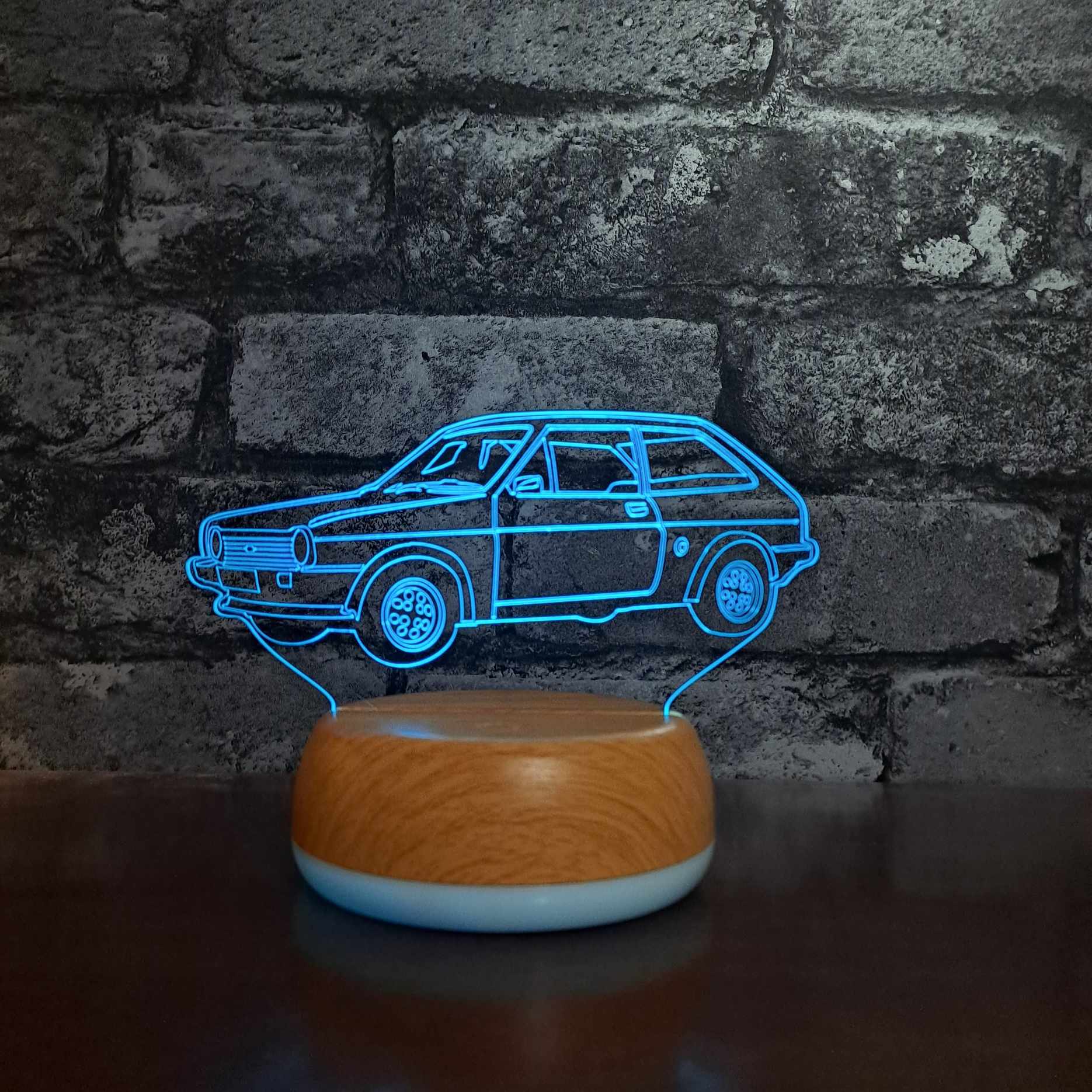 Fiesta MK1 LED Lamp Night LightÂ  Night Light Stock Car & Banger Toy Tracks