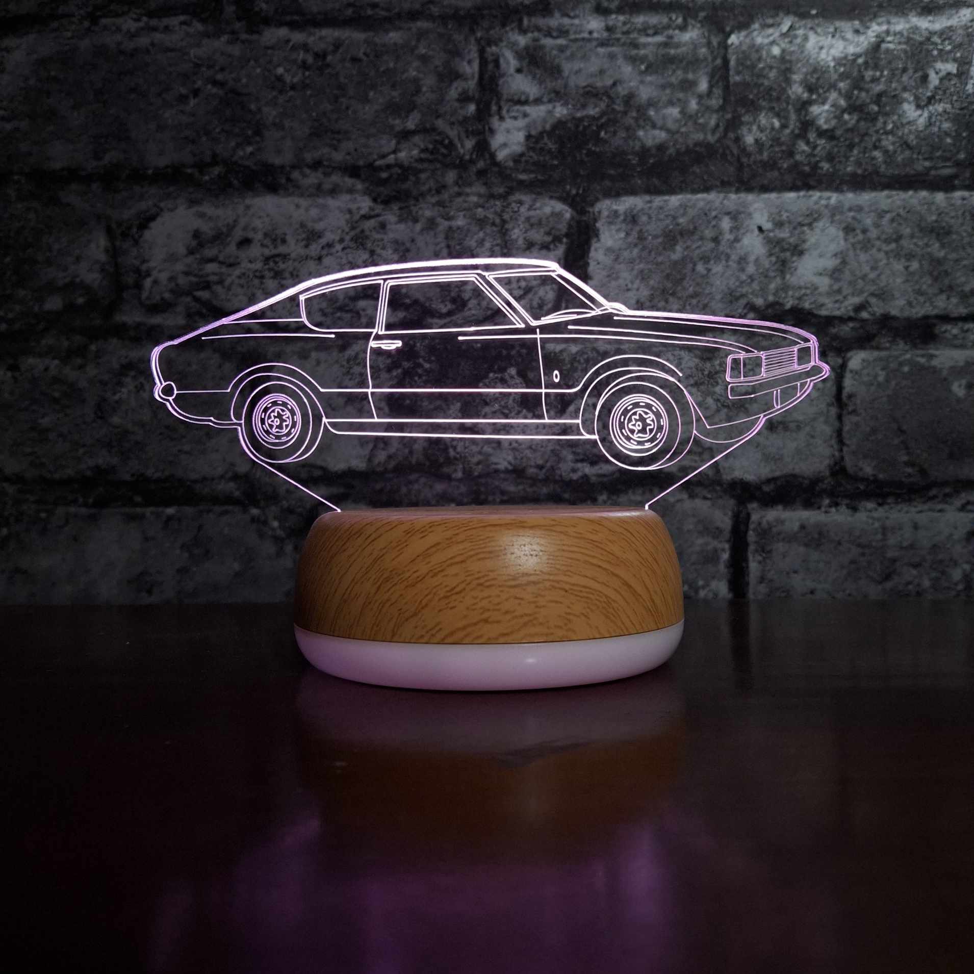 1975 Granada Coupe LED Lamp Night Light - Stock Car & Banger Toy TracksÂ -Â  Night Light