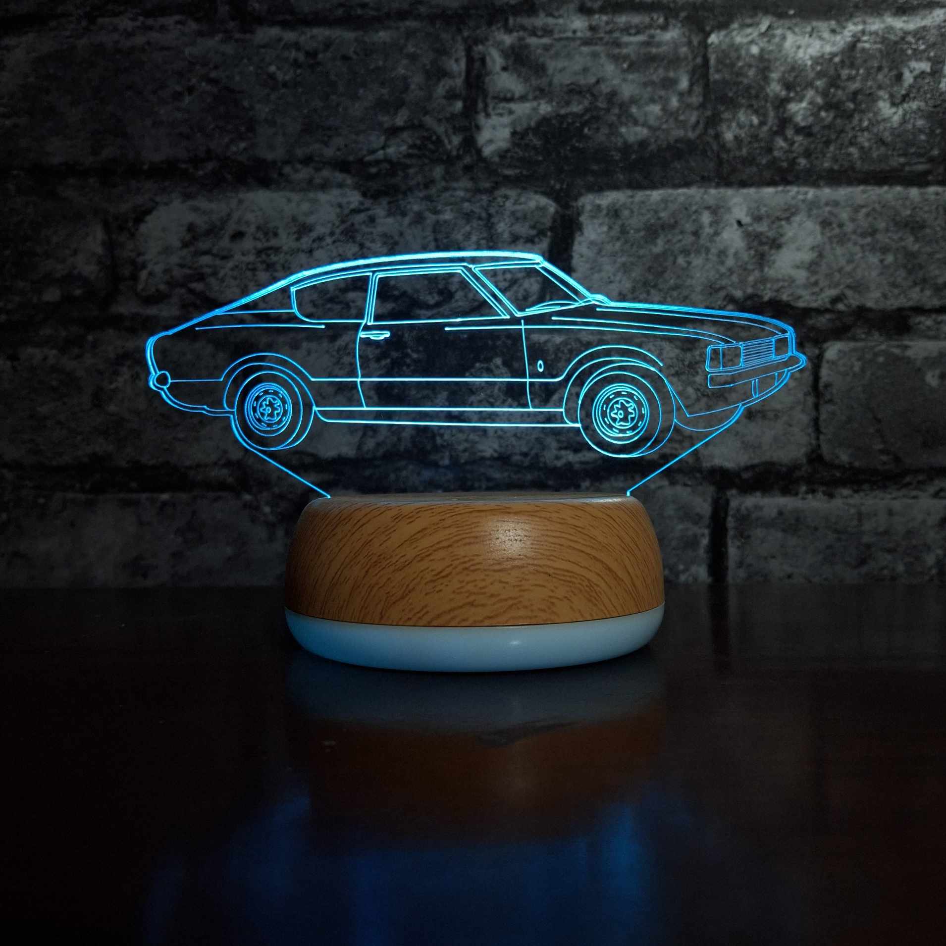 1975 Granada Coupe LED Lamp Night Light - Stock Car & Banger Toy TracksÂ -Â  Night Light