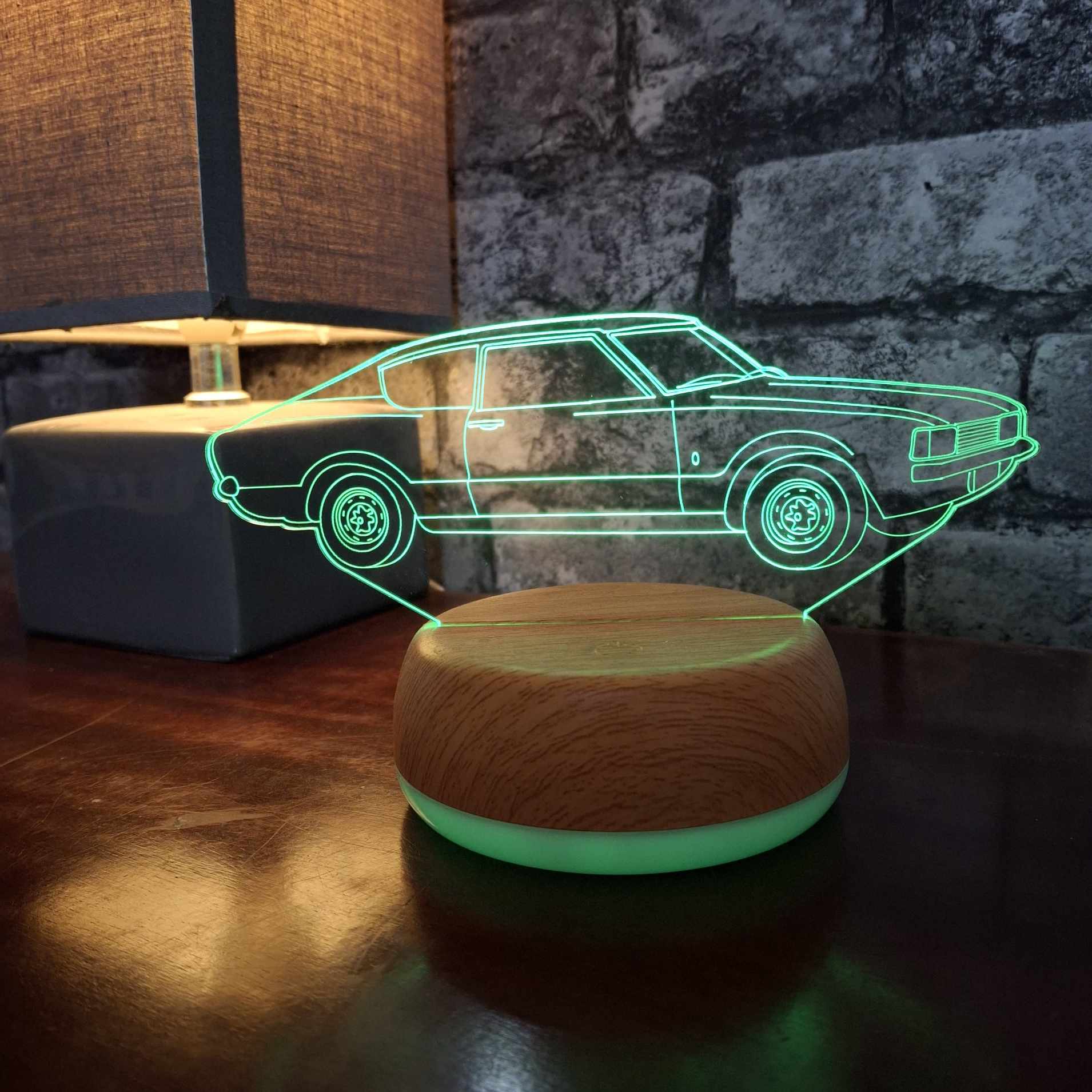 1975 Granada Coupe LED Lamp Night Light - Stock Car & Banger Toy TracksÂ -Â  Night Light