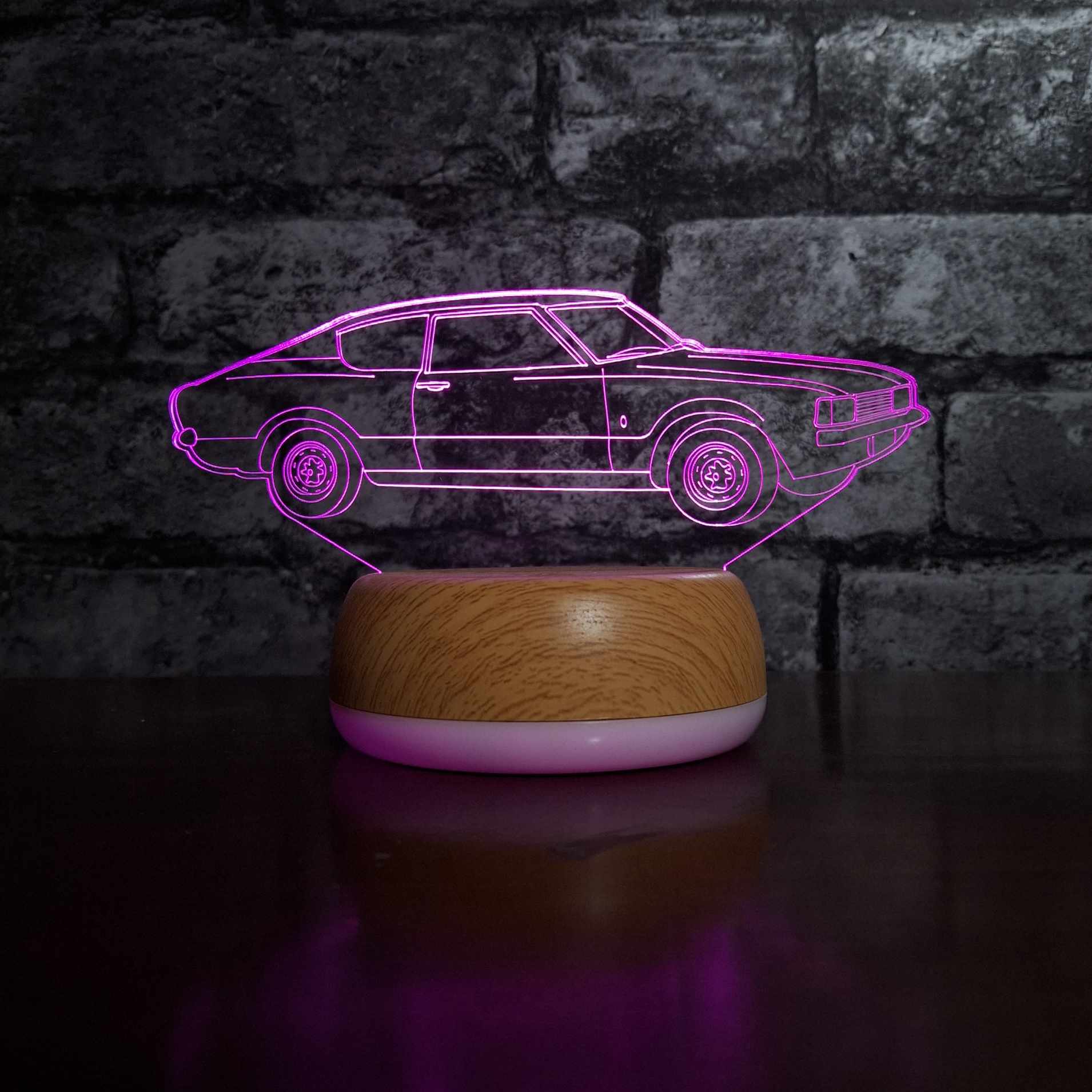 1975 Granada Coupe LED Lamp Night Light - Stock Car & Banger Toy TracksÂ -Â  Night Light